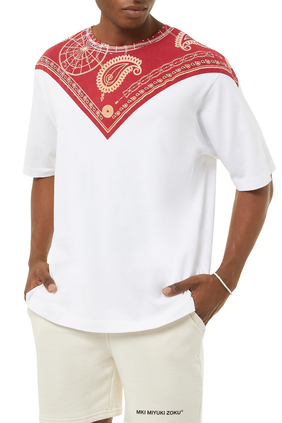 Bandana Shoulder T-Shirt